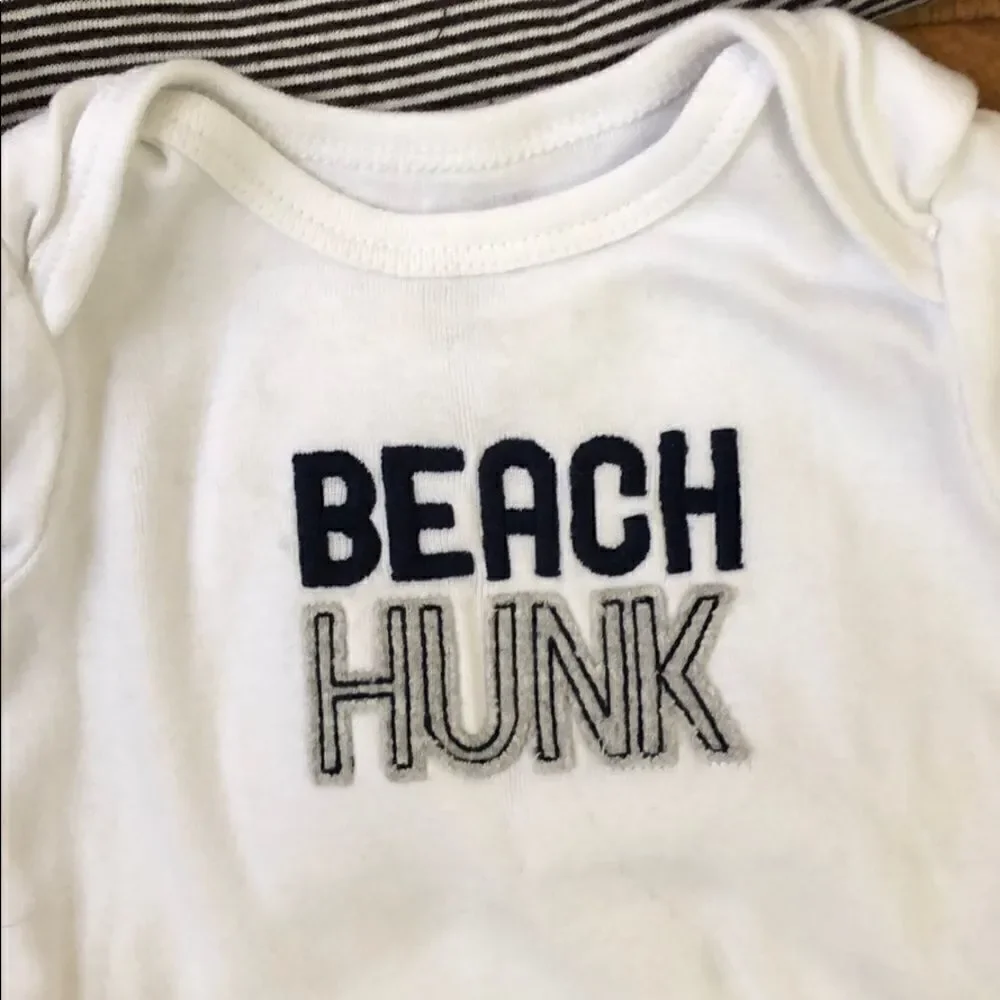 🏖 4-piece tee onesie bundle 💜
